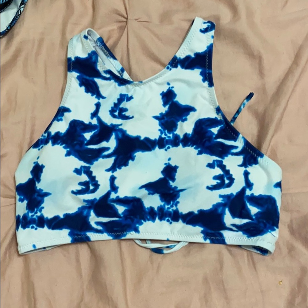 halter bathing suit top